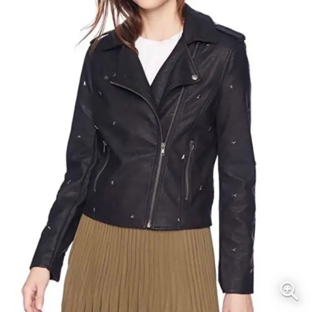 Cupcakes and Cashmere Haze in Black Star Studded Jacket